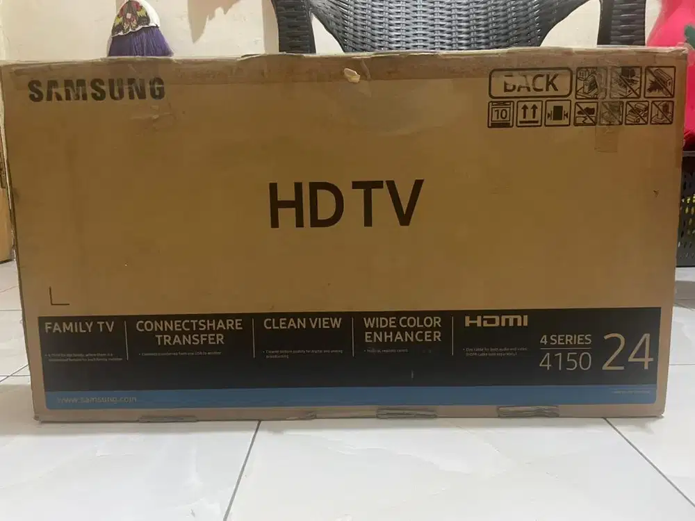 Tv samsung 24in +stb