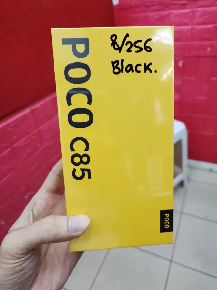 poco C85 8/256gb garansi resmi
