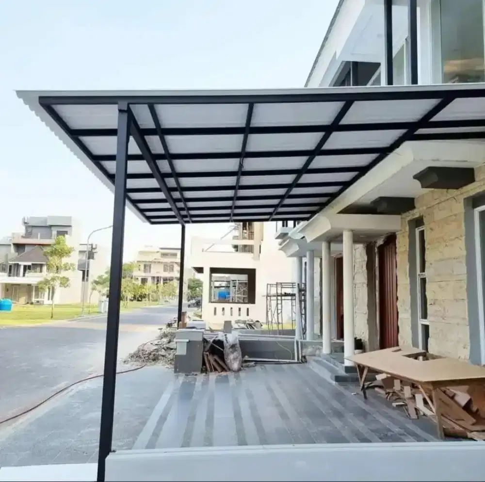 Kanopi alderon minimalis