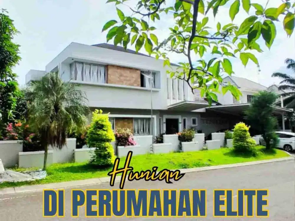 Rumah Private Pool di Kawasan Elite Kota Wisata Cibubur