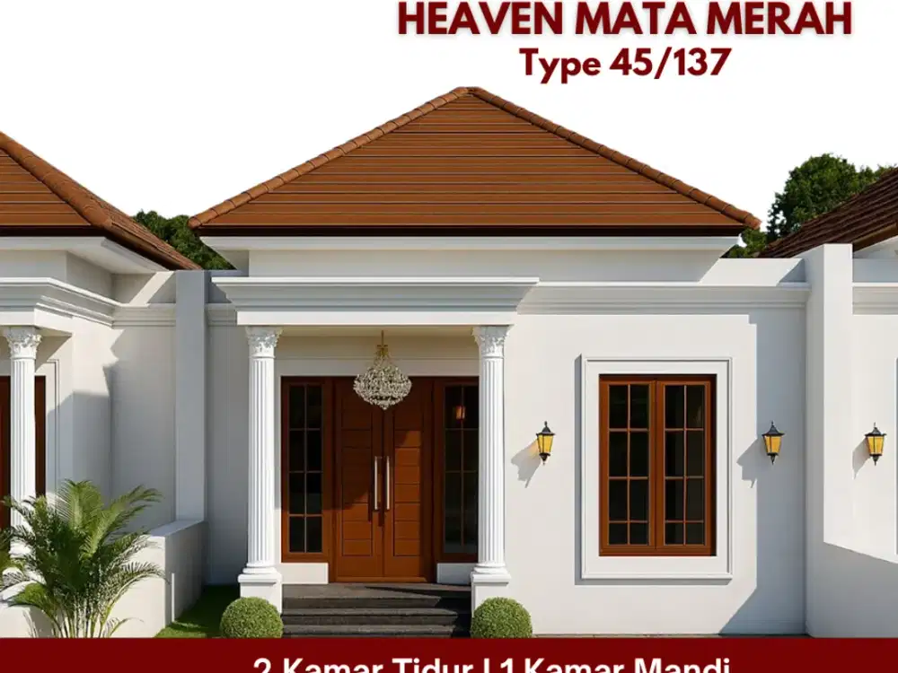 Dijual Rumah Heaven Mata Merah Palembang