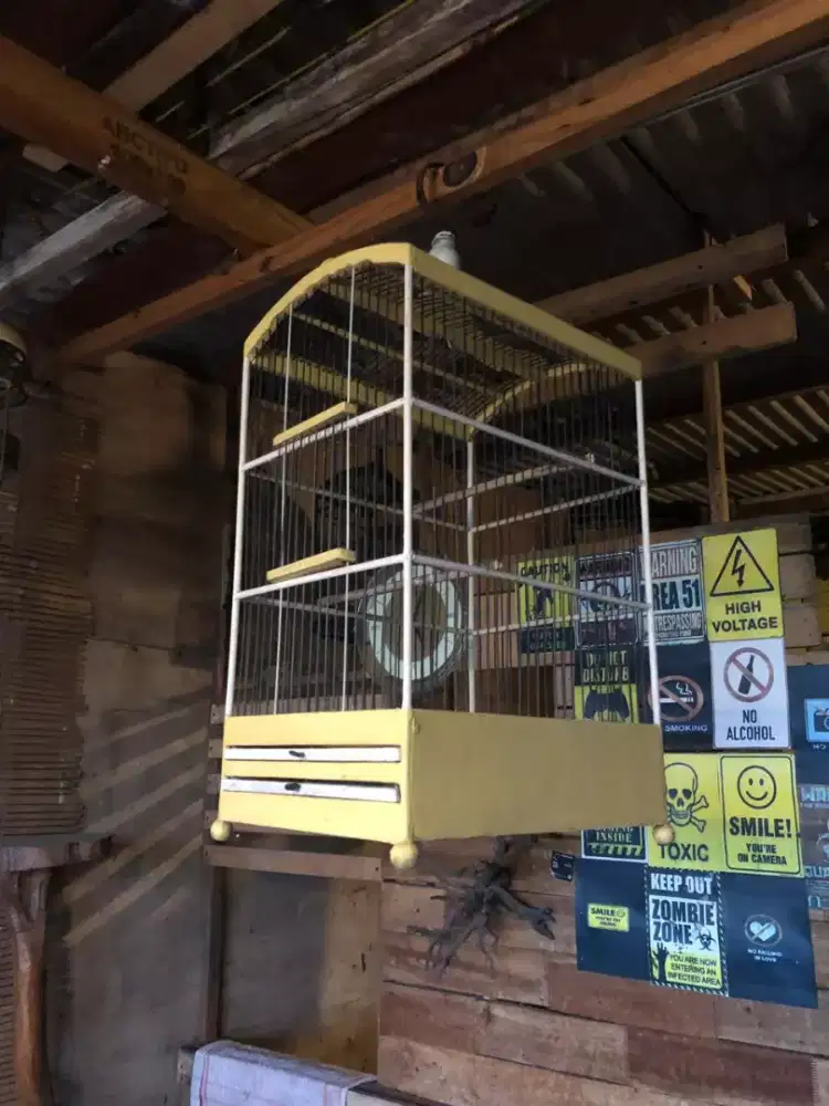 Sangkar nepak antep uk 27x35 bekas kenari