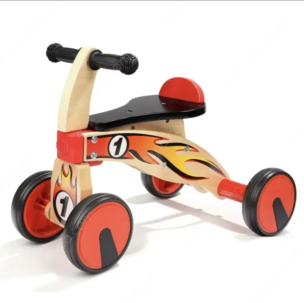 First Wooden Racer 120406 - sepeda anak dari kayu