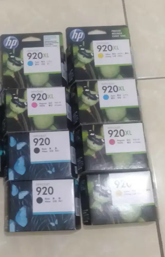 Cartridge HP 920 kondisi baru ed 2016-2018