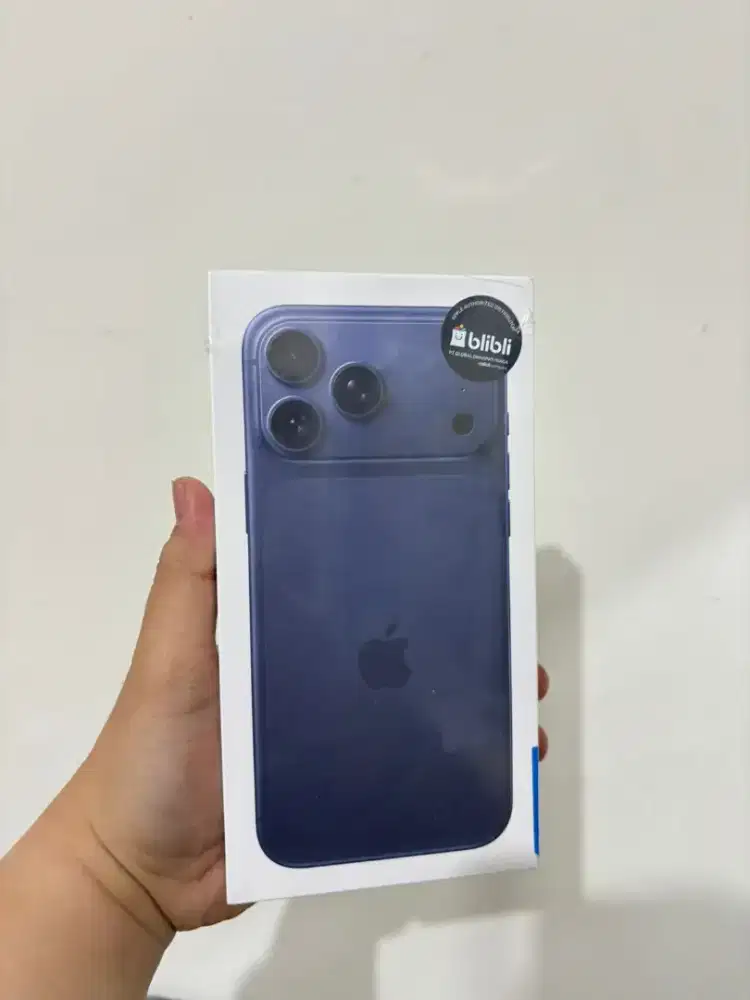 IPHONE 17 PROMAX 256GB BLIBLI DEEPBLUE SEGEL