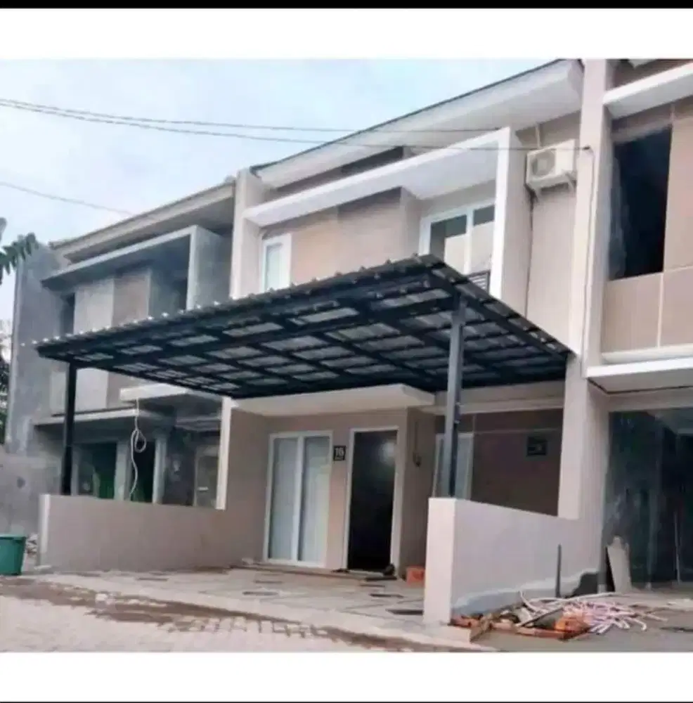 Kanopi spandek minimalis