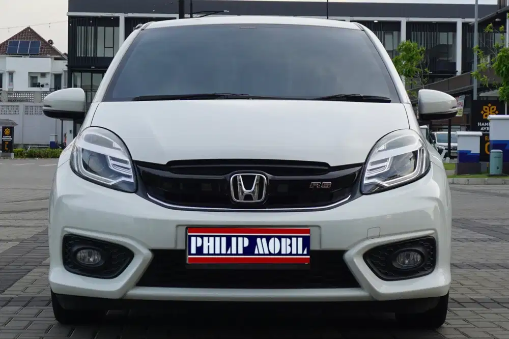 Honda Brio RS 1.2 CVT 2018 Putih – KM Rendah, Mulus, Siap Pakai!