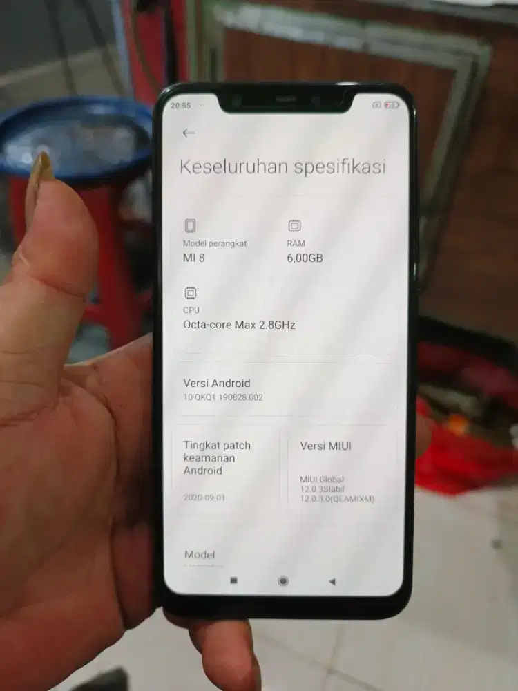 Mi 8 ram 6/128 mulus ori