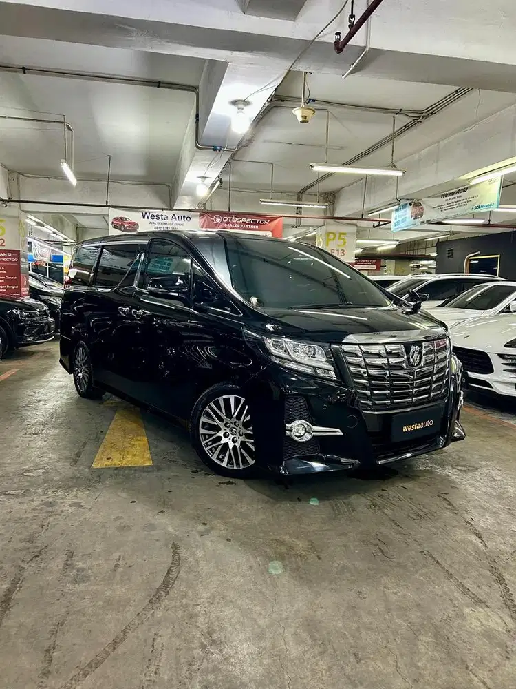 KM 61rb Toyota Alphard SC aless CBU 2016 Like New bkn 2017