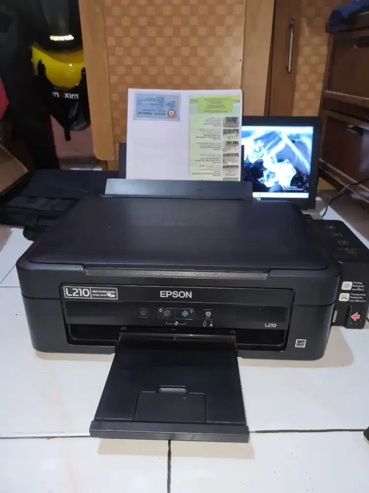 Printer epson L210 print & copy no minus