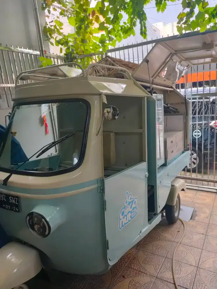 BAJAJ TVS CARGO MOKO FOOD MINITRUCK SIAP PAKAI