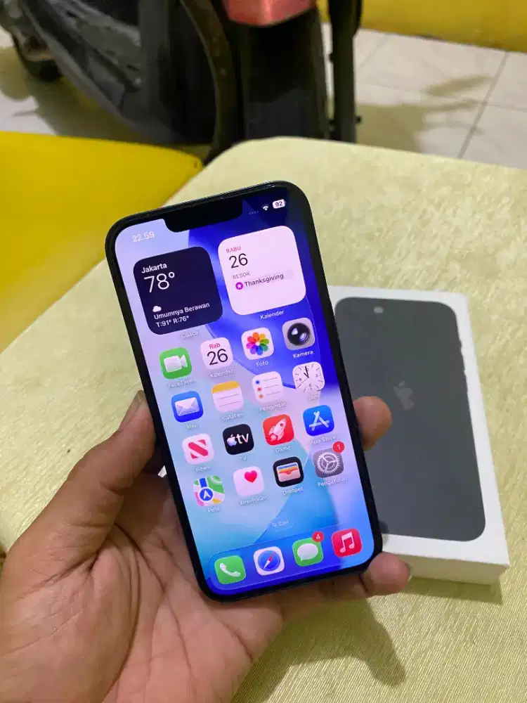 Iphone 13 beacukai 128gb