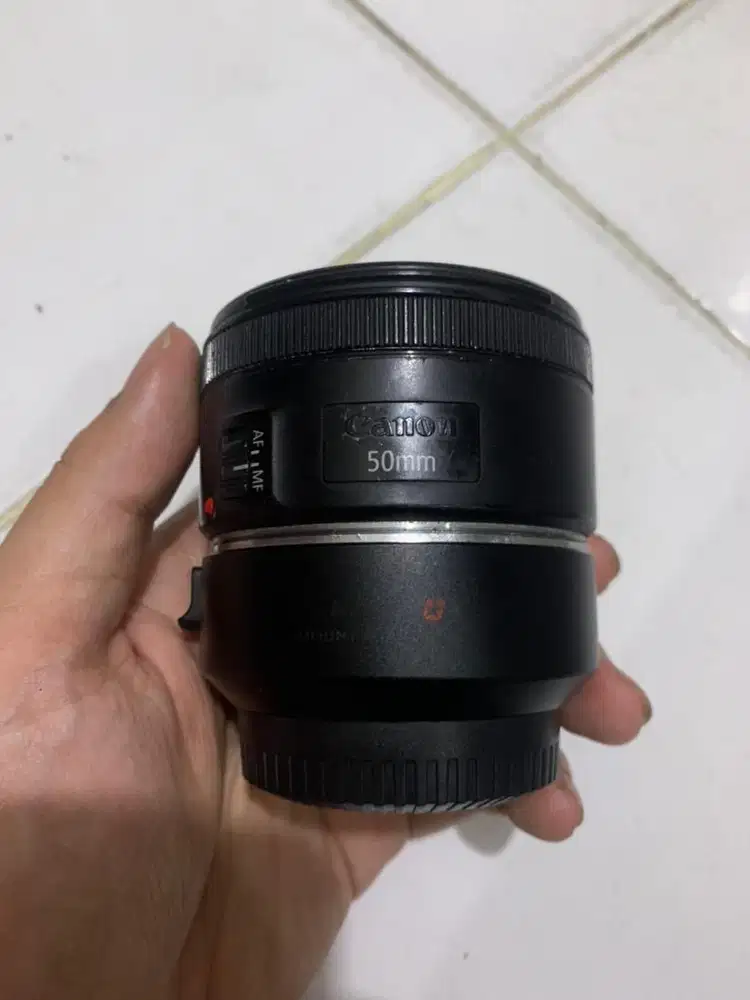 Lensa canon 50mm stm f1.8
