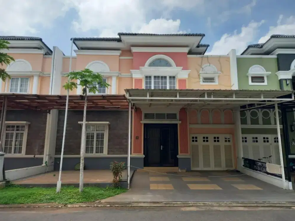 Dijual Cepat Rumah SHM Hadap Selatan, Menaggio Village, Illago, Gading Serpong, Tangerang