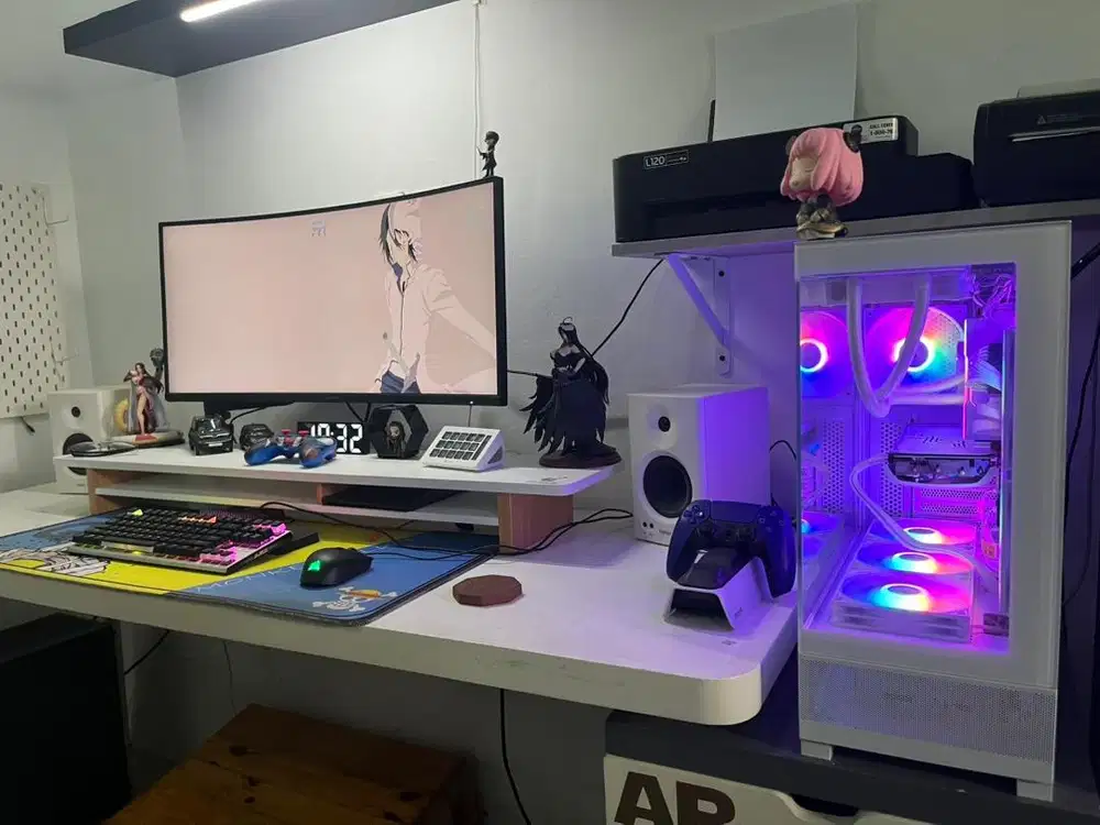 PC Gaming White Edition Gen13 DDR5 RTX 4070 Super