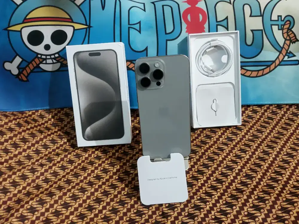 IPHONE 15 PROMAX 512GB NATURAL TITANIUM IBOX LKP OEM MULUS NO MINUS