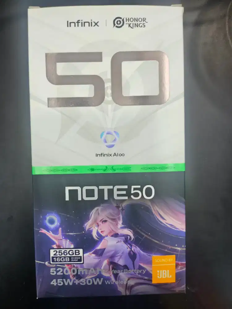 Infinix note50 16(8+8)/256gb