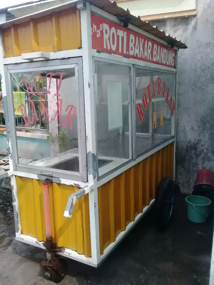 Jual gerobak roti bakar multi fungsi