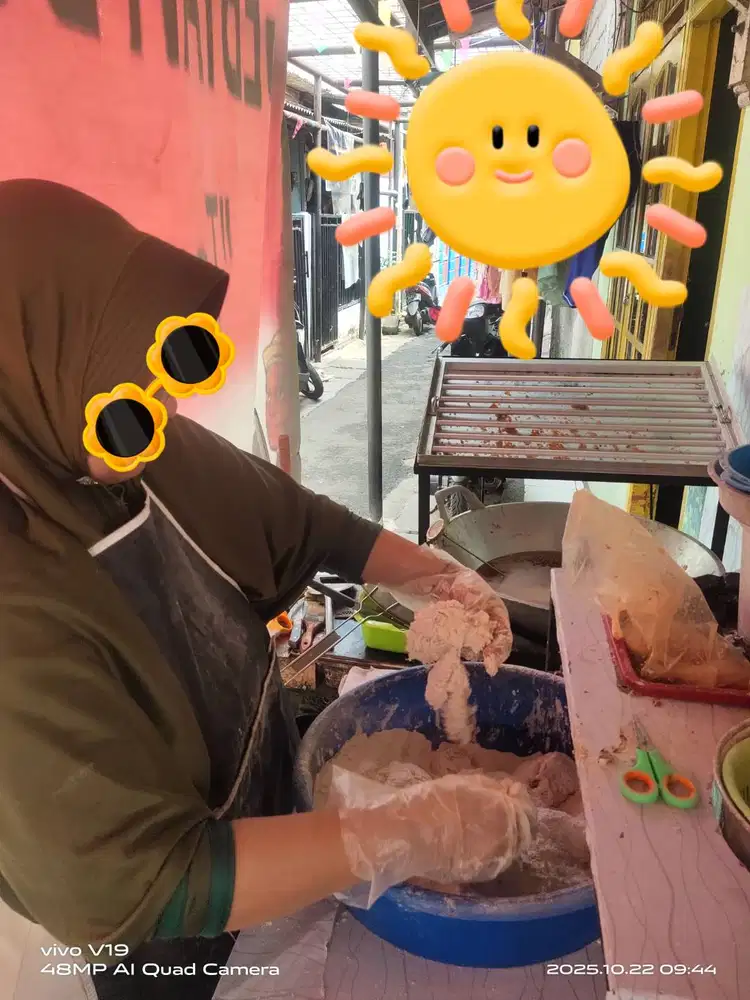 Belajar Jualan dan Masak Fried Chicken