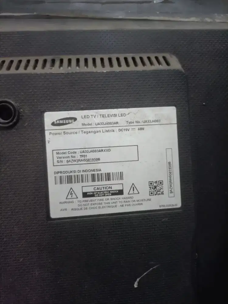 TV Led Samsung 32 inch UA32J4003AR Mesin bagus