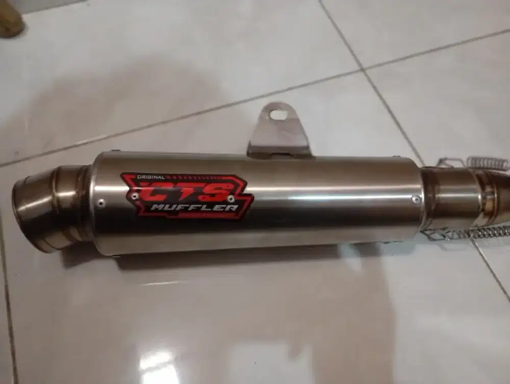 Knalpot cts muffler original