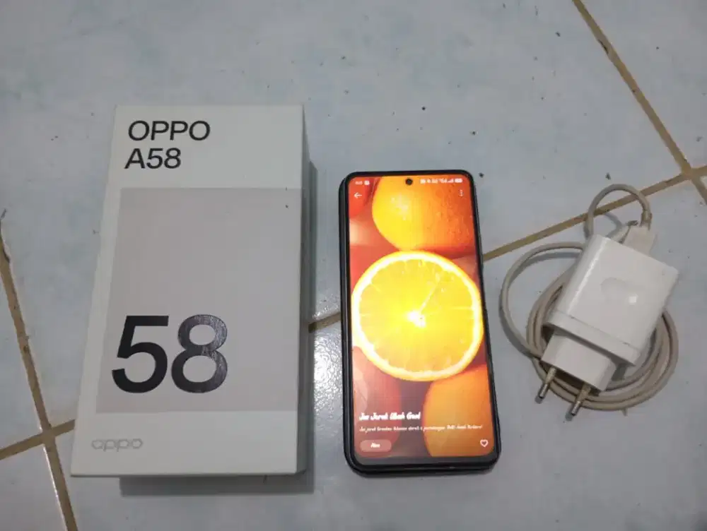 Oppo A58 Ram 6+4 128GB Fullset