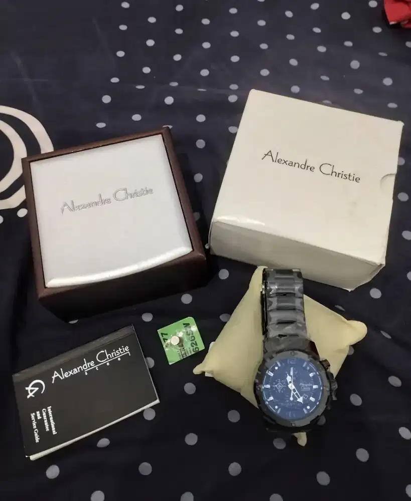 Jam Tangan Alexandre Chiristie ChronoGraph