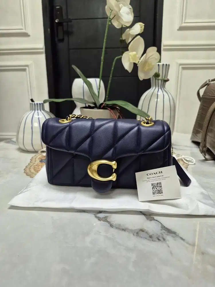 Coach Tabby Quilted Navy 20