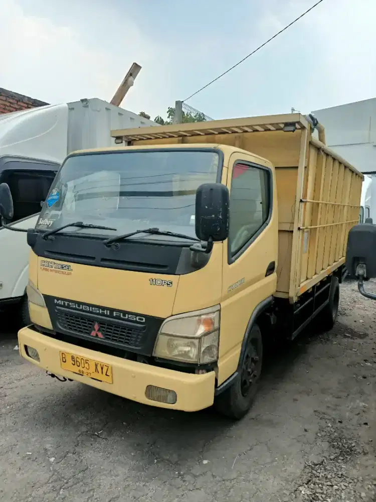 Mitsubishi Colt diesel Canter FE73 ps110 double bak besi 2013