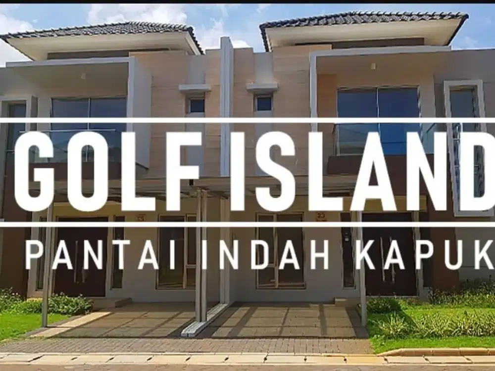 Disewa best Deal  Rumah PIK Golf island Uk160m² ada kitchen set at Jakarta Utara