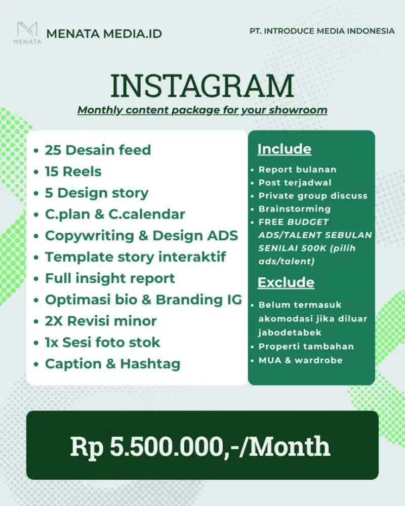 Jasa social media one stop solution