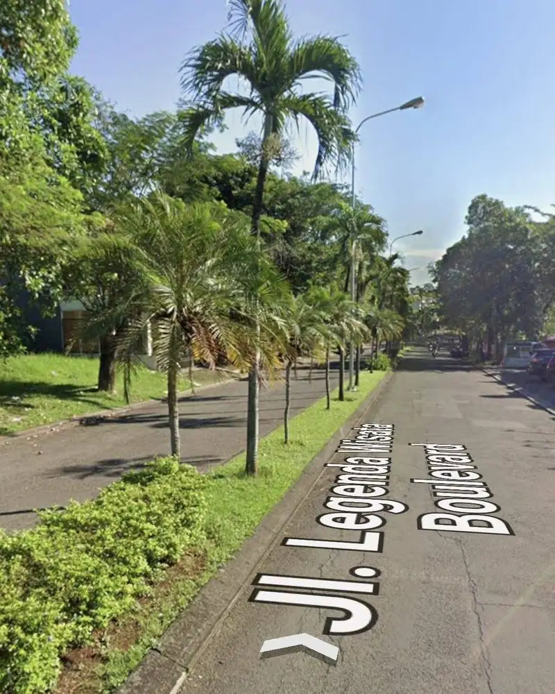 Tanah Dijual 300 M2, Legenda Wisata Cibubur, Jalan Boulevard Utama A1