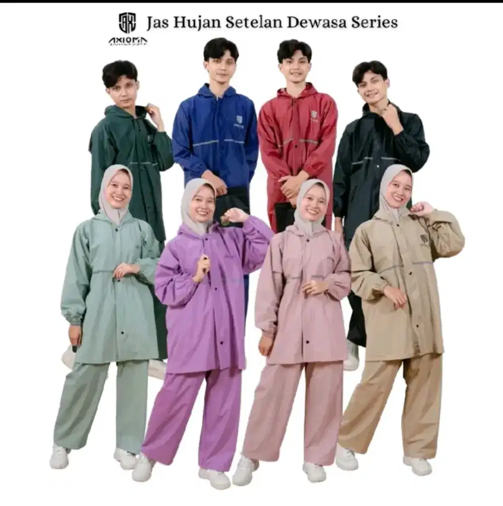 Spesial promo jas hujan lelaki dan wanita *AXIOMA*