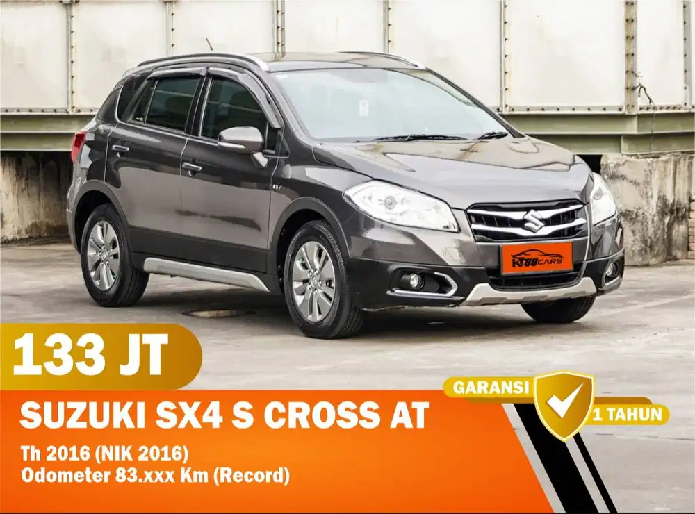 DP 25 JT Nego (Bergaransi) - SUZUKI SX4 S CROSS AT 2016