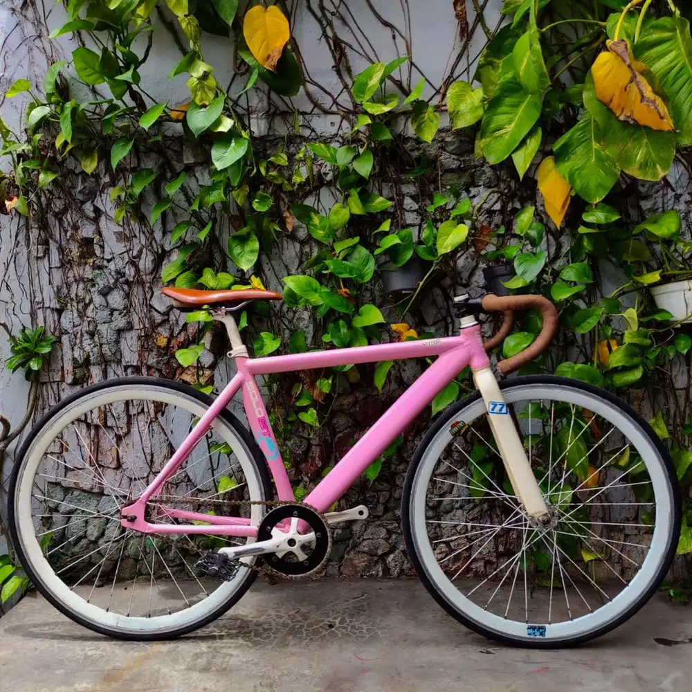 Sepeda fixie united soloist 77 istimewah full alloy