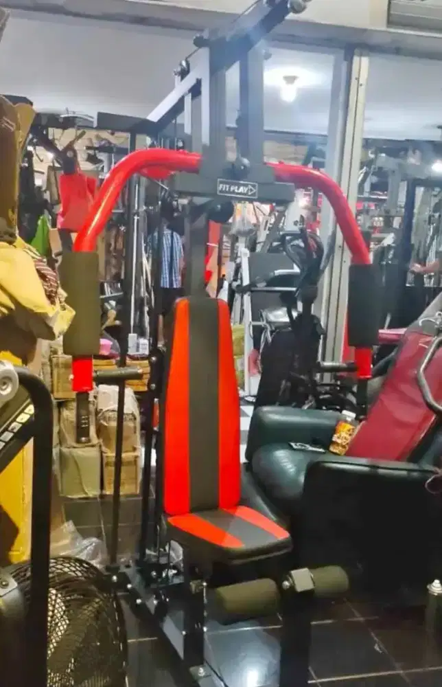 PROMO NEW HOME GYM 1 SISI BEBAN 50 KG ALAT FITNESS