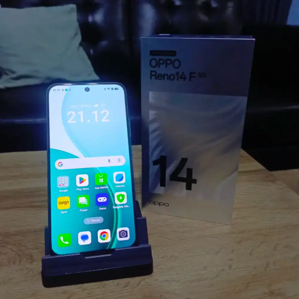 Oppo reno 14f green.