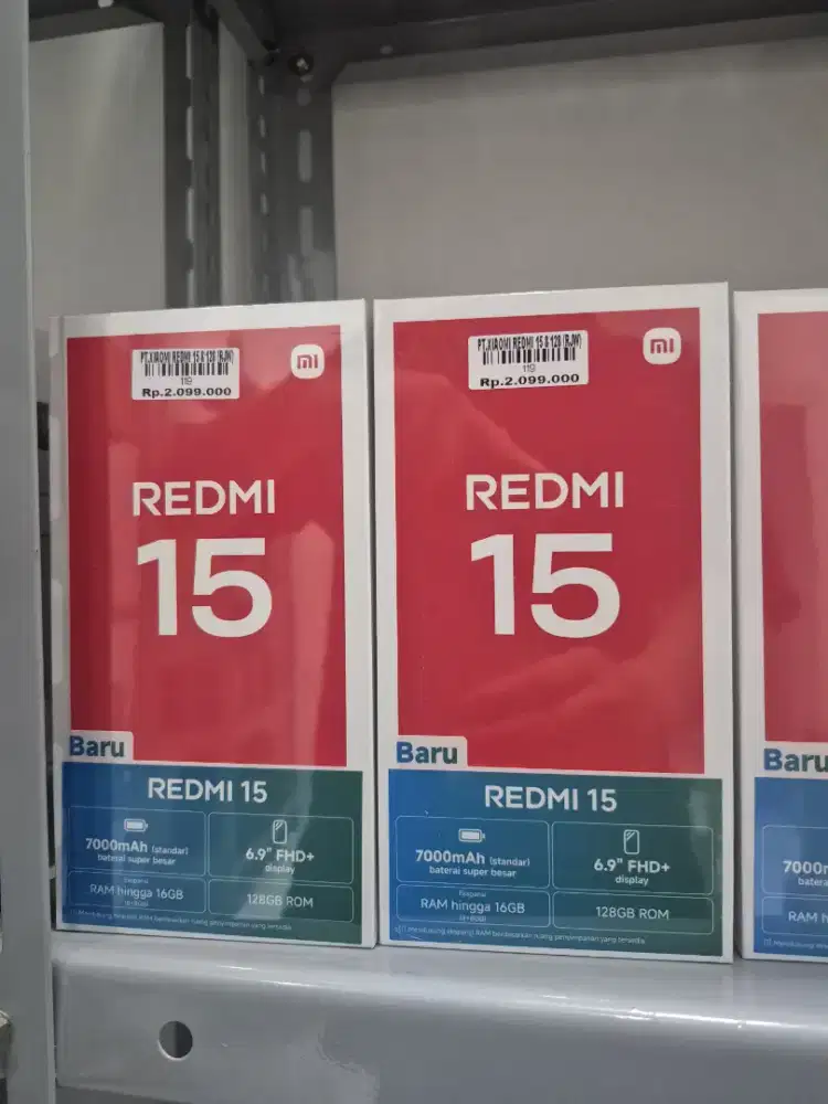 New redmi 15 8/128GB