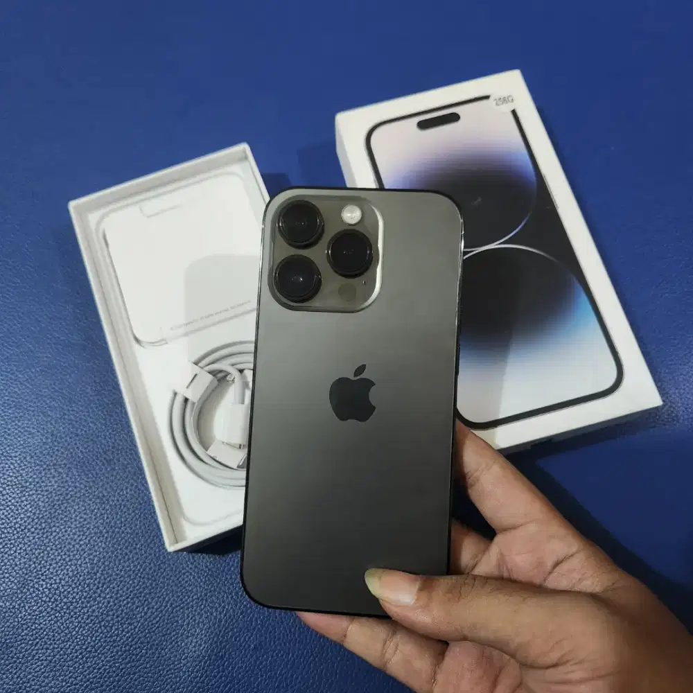 iPhone 14 pro 256gb fullset mulus no minus