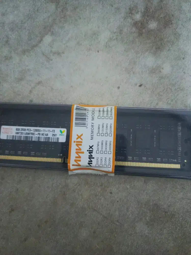 RAM 8GB DDR3 PC-12800