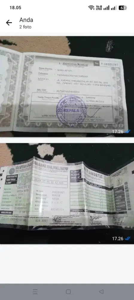 Jual motor Yamaha freego