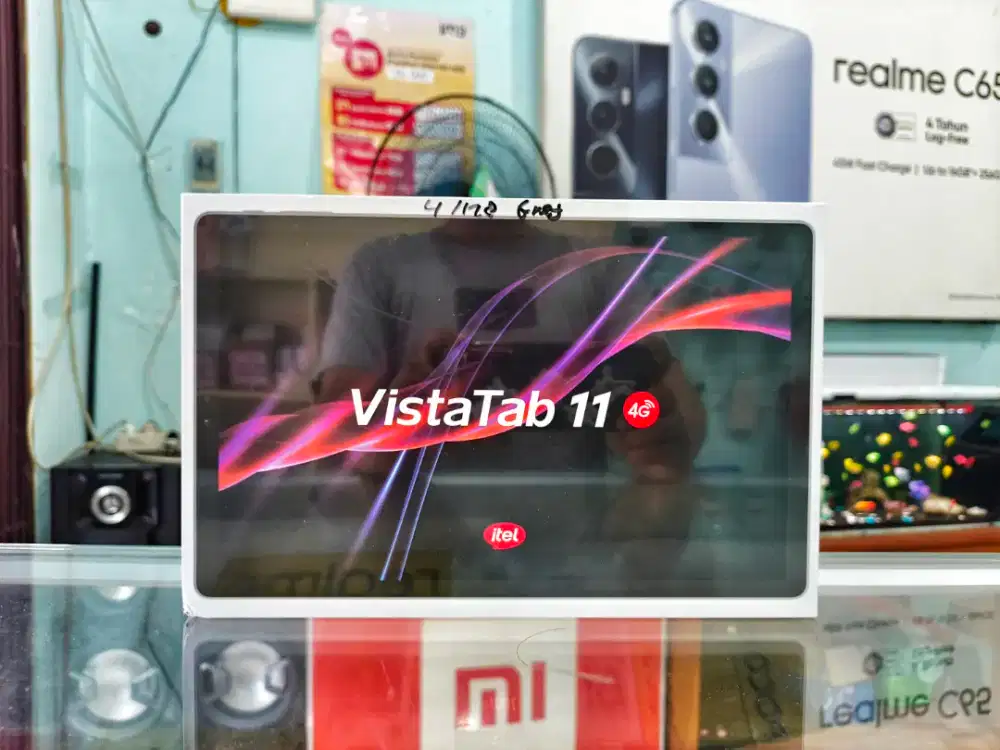 ITEL VISTA TAB 11 4/128 NEW SEGEL PROMO TERMURAH