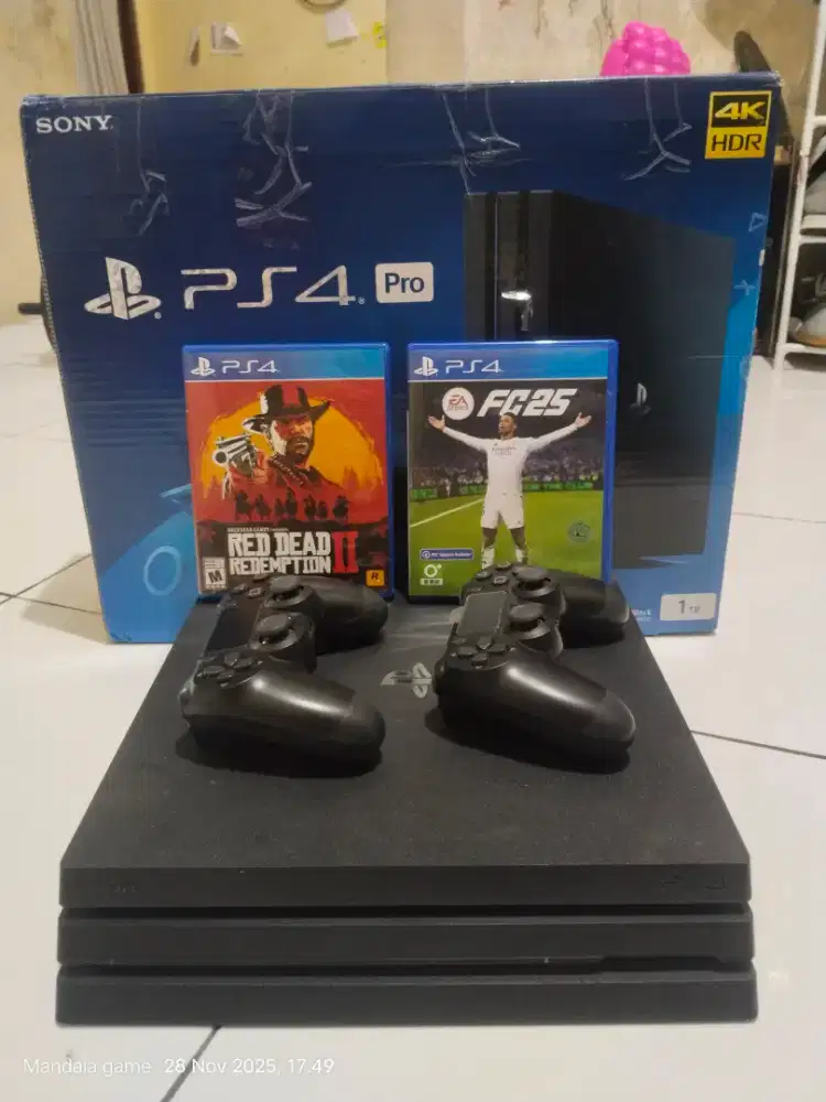 PS4 Pro seri 72xx 1Tb fullgame ori