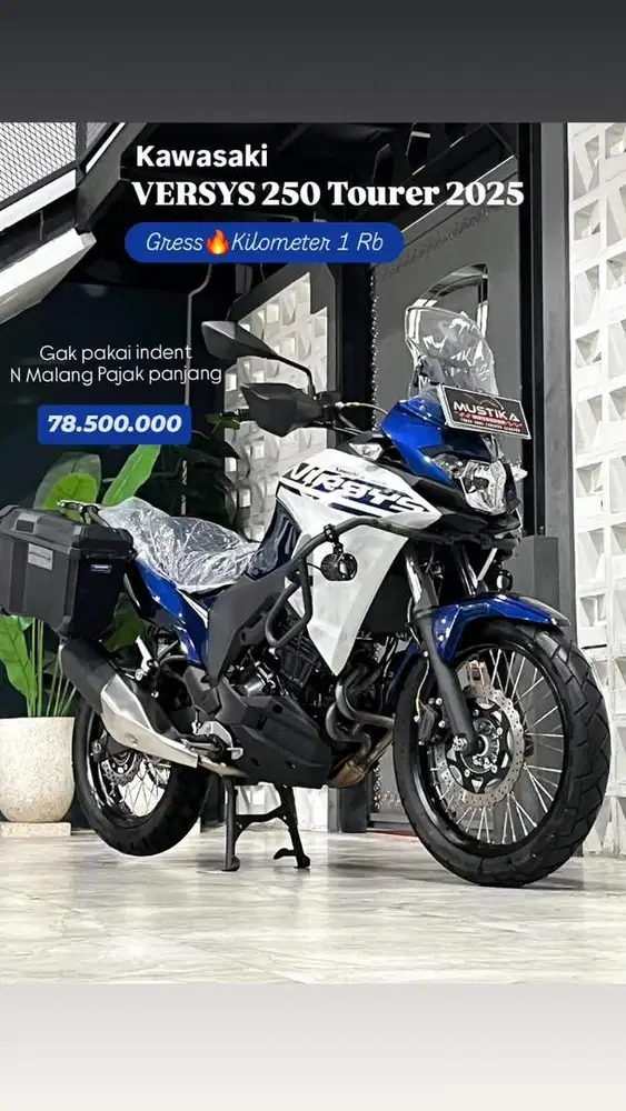 Nopol N Malang‼️ Kawasaki Versys X 250 Facelift 2025 - Zaky Mustika