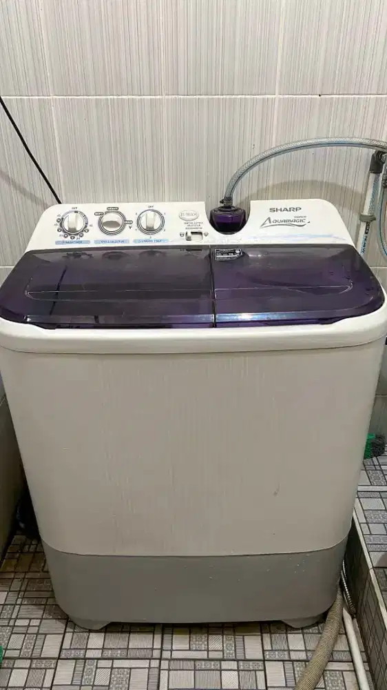 Jual mesin cuci Sharp 2 tabung
