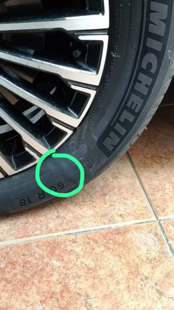 Jual ban bekas jual cepat Michelin R18 235/60