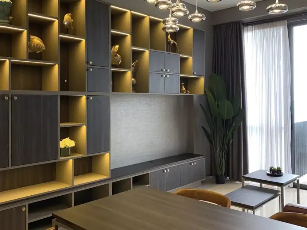 Apartemen Full Furnish 2 BR Dekat Kawasan Bisnis, Pendidikan & Akses Tol Marigold Navapark BSD City