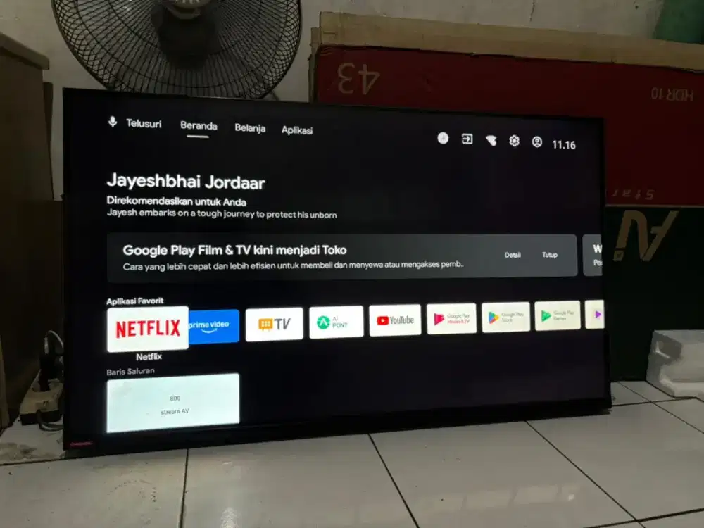 TV Changhong Android 43inch