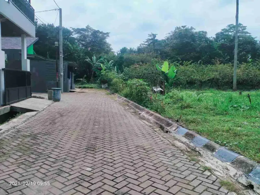 Di jual tanah kavling dalam komplek di sawangan depok