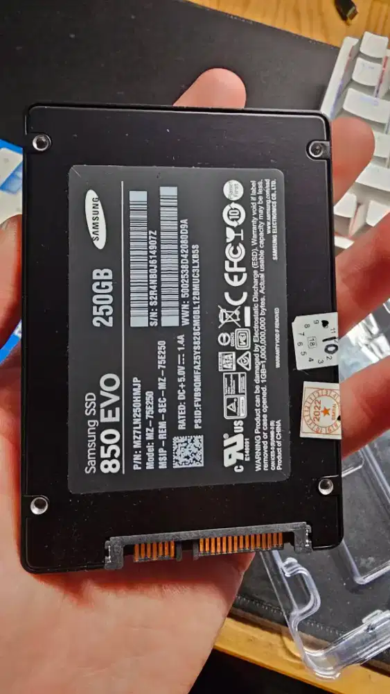 Samsung SSD 850 Evo 250GB Sata Murah